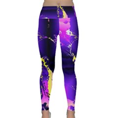 Garth Lightweight Velour Classic Yoga Leggings by MRNStudios