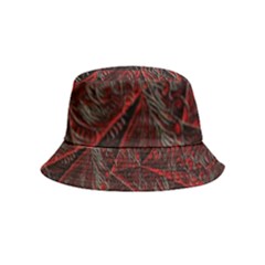 Henna And Geometry Inside Out Bucket Hat (kids) by MRNStudios