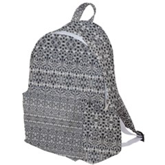 Abstract Silver Ornate Decorative Pattern The Plain Backpack by dflcprintsclothing