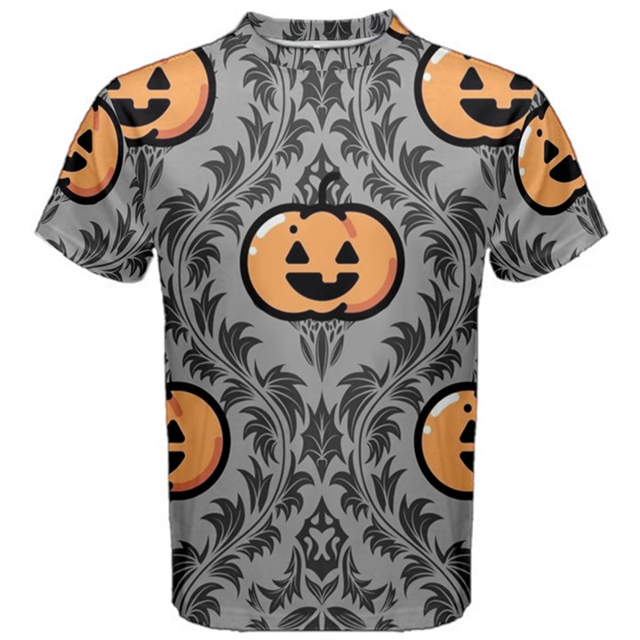 Pumpkin Pattern Men s Cotton Tee