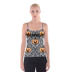 Pumpkin Pattern Spaghetti Strap Top by InPlainSightStyle