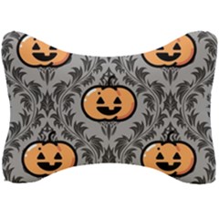 Pumpkin Pattern Seat Head Rest Cushion by InPlainSightStyle