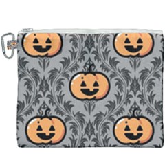 Pumpkin Pattern Canvas Cosmetic Bag (xxxl) by InPlainSightStyle