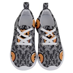 Pumpkin Pattern Running Shoes by InPlainSightStyle