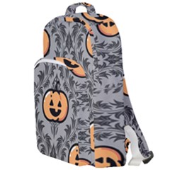 Pumpkin Pattern Double Compartment Backpack by InPlainSightStyle