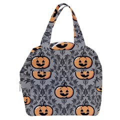 Pumpkin Pattern Boxy Hand Bag