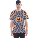 Pumpkin Pattern Men s Sport Mesh Tee View1