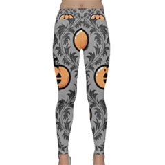 Pumpkin Pattern Classic Yoga Leggings by InPlainSightStyle