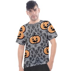 Pumpkin Pattern Men s Sport Top by InPlainSightStyle