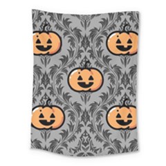 Pumpkin Pattern Medium Tapestry by InPlainSightStyle