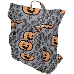 Pumpkin Pattern Buckle Up Backpack by InPlainSightStyle