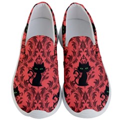 Cat Pattern Men s Lightweight Slip Ons by InPlainSightStyle