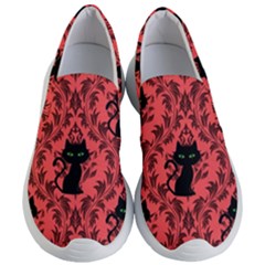 Cat Pattern Women s Lightweight Slip Ons by InPlainSightStyle