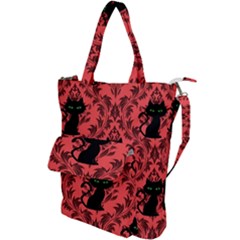 Cat Pattern Shoulder Tote Bag by InPlainSightStyle