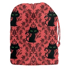 Cat Pattern Drawstring Pouch (3xl) by InPlainSightStyle