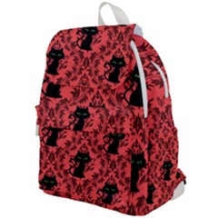 Cat Pattern Top Flap Backpack by InPlainSightStyle