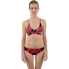 Cat Pattern Wrap Around Bikini Set by InPlainSightStyle