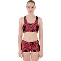 Cat Pattern Work It Out Gym Set by InPlainSightStyle