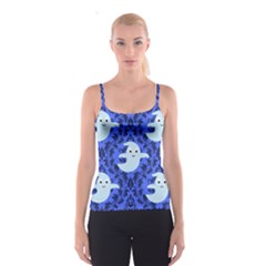 Ghost Pattern Spaghetti Strap Top by InPlainSightStyle