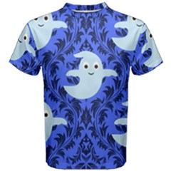 Ghost Pattern Men s Cotton Tee by InPlainSightStyle