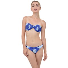 Ghost Pattern Classic Bandeau Bikini Set by InPlainSightStyle
