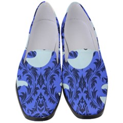 Ghost Pattern Women s Classic Loafer Heels by InPlainSightStyle