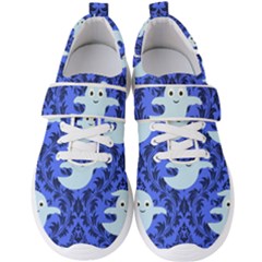 Ghost Pattern Men s Velcro Strap Shoes by InPlainSightStyle