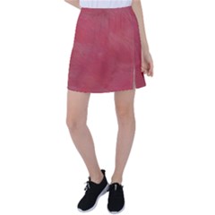 Red Velvet Tennis Skirt