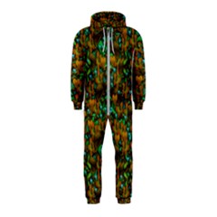 Love Forest Filled With Respect And The Flower Power Of Colors Hooded Jumpsuit (kids) by pepitasart