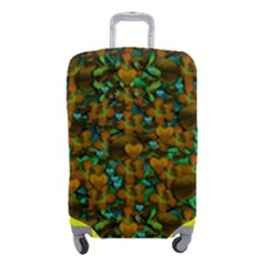 Love Forest Filled With Respect And The Flower Power Of Colors Luggage Cover (small) by pepitasart