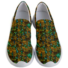 Love Forest Filled With Respect And The Flower Power Of Colors Women s Lightweight Slip Ons by pepitasart