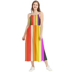 Ultimate Vibrant Boho Sleeveless Summer Dress by hullstuff