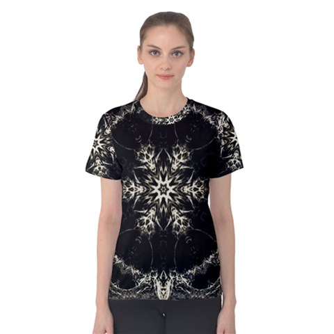 Bnw Mandala Women s Cotton Tee by MRNStudios