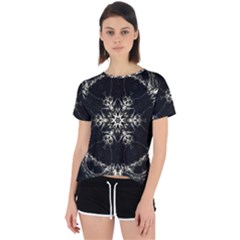 Bnw Mandala Open Back Sport Tee by MRNStudios