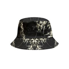 Bnw Mandala Inside Out Bucket Hat (kids) by MRNStudios