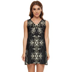 Bnw Mandala Tiered Sleeveless Mini Dress by MRNStudios