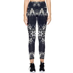 Bnw Mandala Pocket Leggings  by MRNStudios