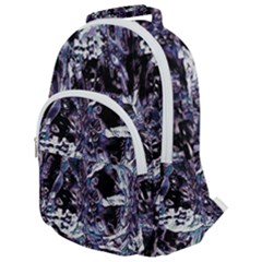 Unraveled Rounded Multi Pocket Backpack by MRNStudios