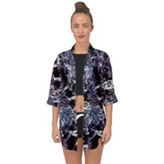 Unraveled Open Front Chiffon Kimono by MRNStudios