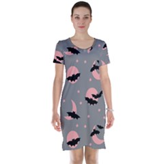 Bat Short Sleeve Nightdress