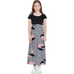 Bat Kids  Flared Maxi Skirt