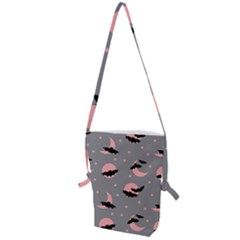 Bat Folding Shoulder Bag