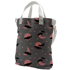 Bat Canvas Messenger Bag