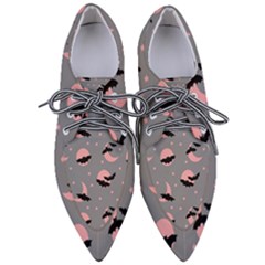 Bat Pointed Oxford Shoes