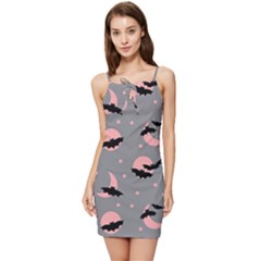 Bat Summer Tie Front Dress