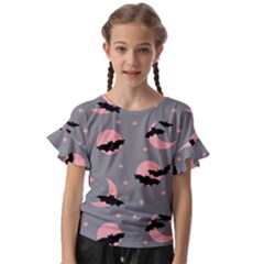 Bat Kids  Cut Out Flutter Sleeves