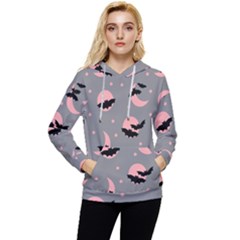 Bat Women s Lightweight Drawstring Hoodie