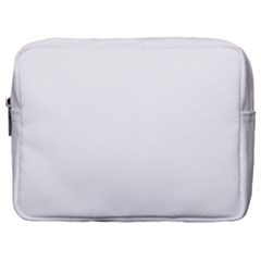 White Make Up Pouch (large) by SomethingForEveryone