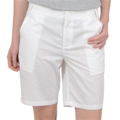 White Pocket Shorts by SomethingForEveryone