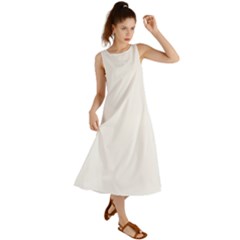 White Summer Maxi Dress by SomethingForEveryone